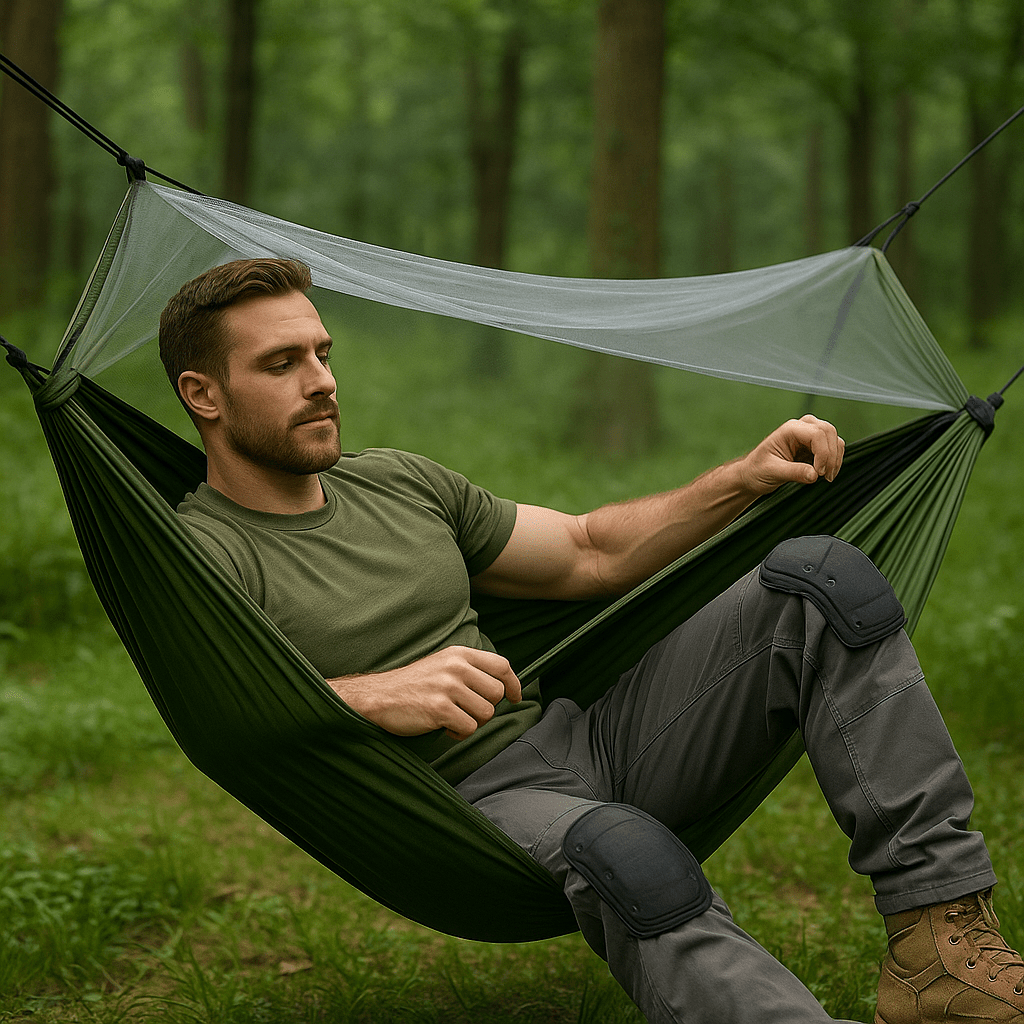 CampShield Survivor Hammock™ - SafeTalk™