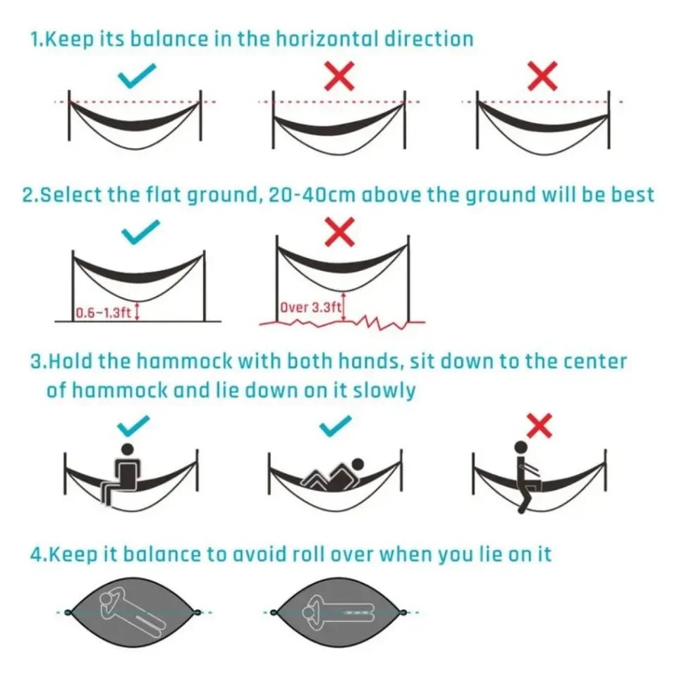 CampShield Survivor Hammock™ - SafeTalk™