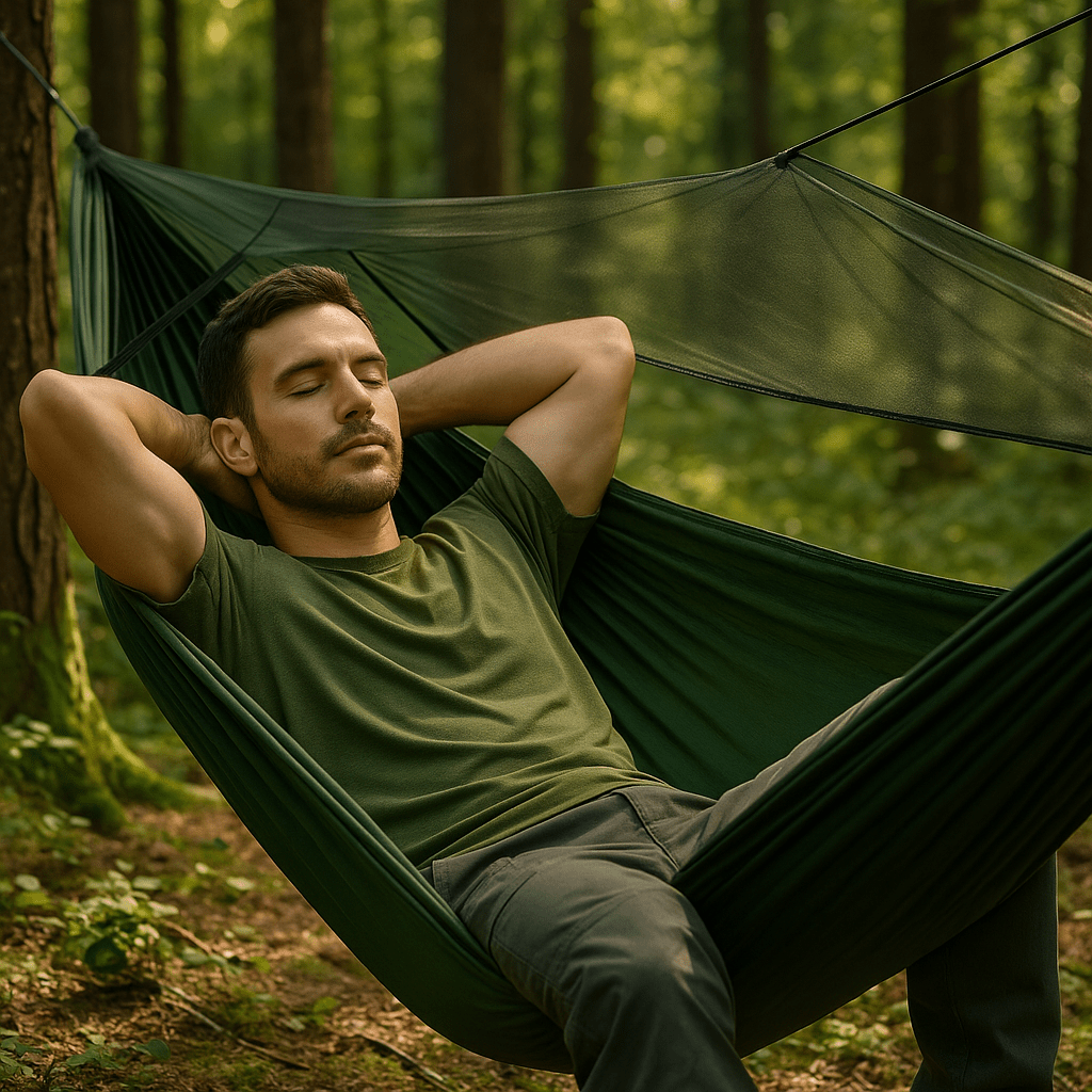 CampShield Survivor Hammock™ - SafeTalk™