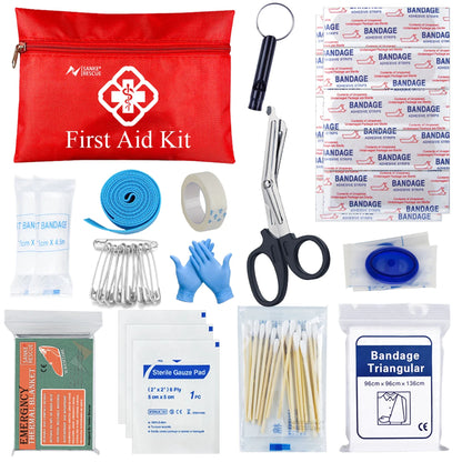 CrisisCarry Complete Survival Kit – 24 Critical Tools in Tactical Pack - SafeTalk™
